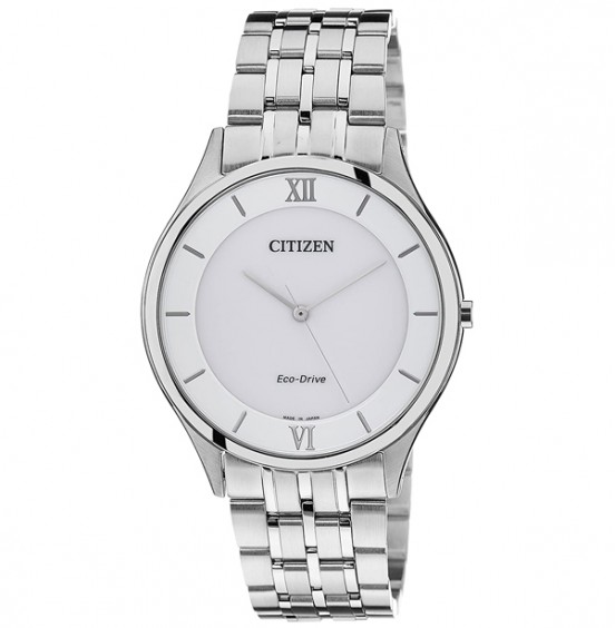 Citizen AR0070-51A Eco-Drive Men's Watch - Stainless Steel, 40mm, Sapphire Glass, Deployment Clasp