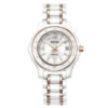 Rhythm C1102C02 Silver Analog Dial Classical Watch For Ladies