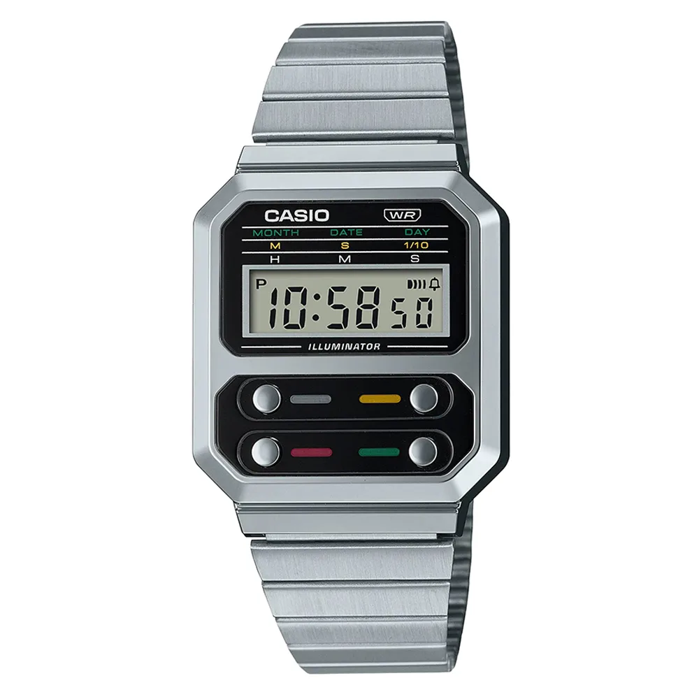 Casio A100WE-1ADF Unisex Watch