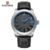 NAVIFORCE 9202 Mens Sports Leather Band Watch Quartz Sports Wrist watch