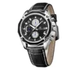 MEGIR 2015 Men's Leather Band Chronograph Watch