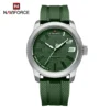 NAVIFORCE 9202 New Men's Silicon Fashion Belt Sports Quartz Watch