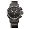 Rhythm I1101R04 Black Chronograph Dial Men's Classical Watch