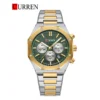 CURREN 8440 Casual Tow-Tone Stainless Steel Chronograph Men’s Watch